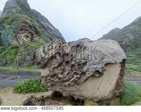 Nanya Lookout At Northern Taipei. It Is Noted For Its Fantastic Rock Formations And Sea-eroded Coral