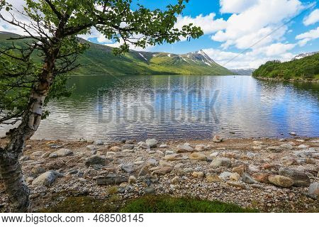 Summer  At The Lake Gjevilvatnet, Norway
