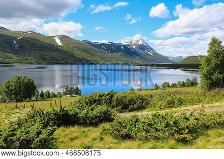 Summer  At The Lake Gjevilvatnet, Norway