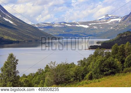 Summer  At The Lake Gjevilvatnet, Norway