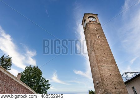 Adana Great Clock Tower (büyük Saat In Turkish Language) In Turkey. The Clock Tower In The City Of A