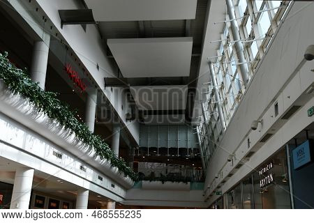 Warsaw, Poland - Jul 16: Galeria Mokotow Shopping Mall In Warsaw, Poland, As Seen On July 16, 2022.