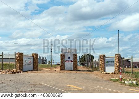 Bredasdorp, South Africa - Sep 23, 2022: Main Entrance Of The Bredasdorp Park Agriculture Exhibition