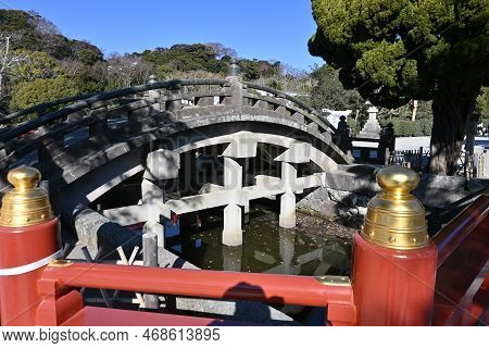 Tourist Attractions In Japan Kamakura 'tsurugaoka Hachimangu Shrine' This Is Famous As A Shrine Rela