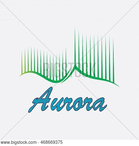 Aurora Logo Vector Illustrations Design