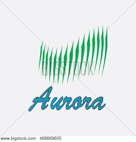 Aurora Logo Vector Illustrations Design