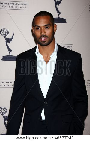 LOS ANGELES - JUN 13: Lamon Archey przybywa recepcji nominowanych Daytime Emmy, przedstawiony przez ATAS