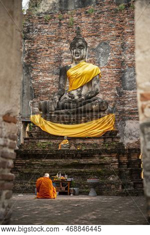 Thailand Ayutthaya Wat Borom Phuttharam