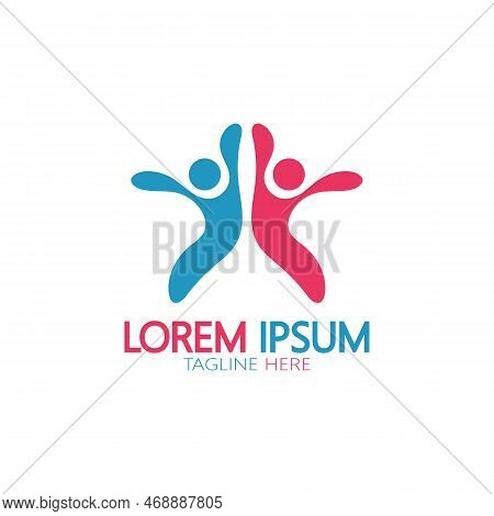 Kindergarten Logo Design Simple Vector Template Icon Illustration,for Education,playgroup,children's