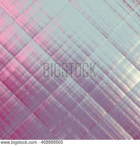 Geometric Abstract Pattern In Low Poly Style.