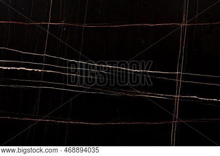 Sahara Noir Marble Background, Top Texture For Effect Dark Design Look. Slab Photo. Dark Black Matt 