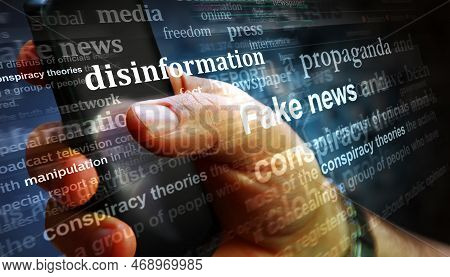 Fake News Propaganda Conspiracy Theories Disinformation Manipulation News Titles Illustration