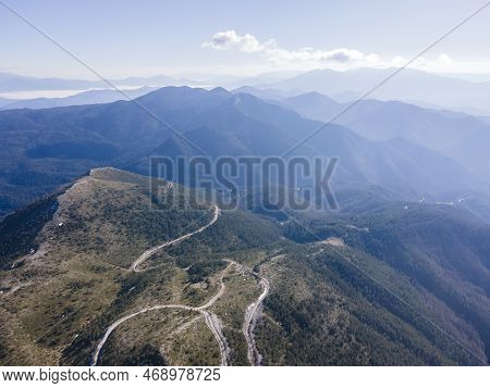 Aerial View Of Pirin Mountain Near Orelyak Peak, Bulgaria