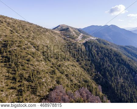 Aerial View Of Pirin Mountain Near Orelyak Peak, Bulgaria