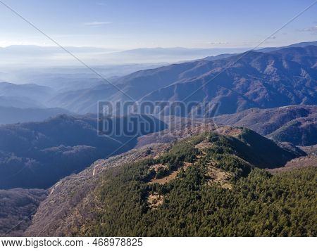 Aerial View Of Pirin Mountain Near Orelyak Peak, Bulgaria