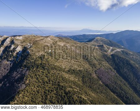 Aerial View Of Pirin Mountain Near Orelyak Peak, Bulgaria