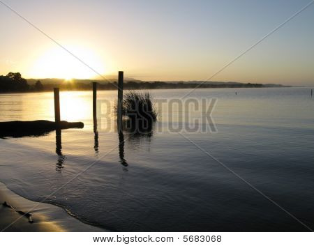Misty Sunrise
