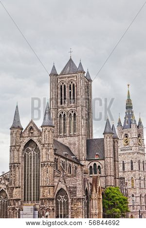 St Bavon Cathedral Ghent Belgium ascent to heaven