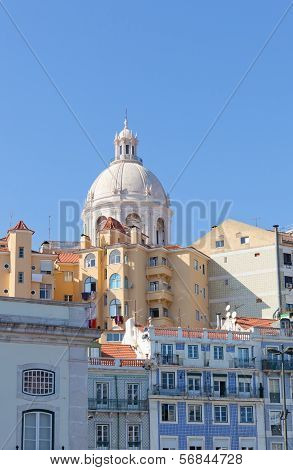 Lisbon view of Alfam's region