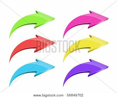 Set of arrows