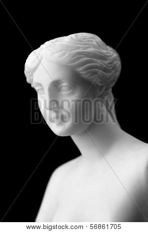 The Venus De Milo Is A Marble Statue Of The Hellenistic Era.