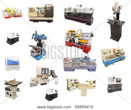 The image of a lathes
