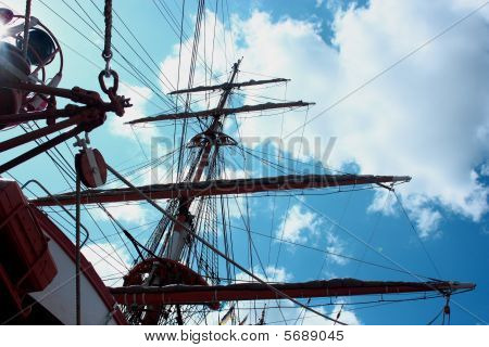 italienische Segelschiff
