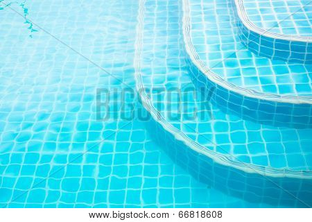 Ladder In The Pool
