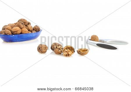 Walnuts & nutcracker