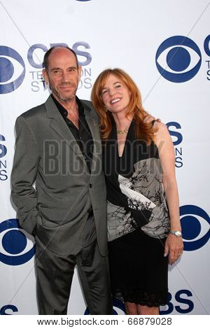 LOS ANGELES - MAY 19:  Miguel Ferrer at the CBS Summer Soiree at the London Hotel on May 19, 2014 in West Hollywood, CA