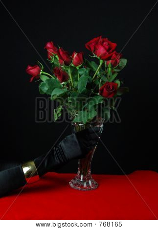 Bouquet di rose rosse