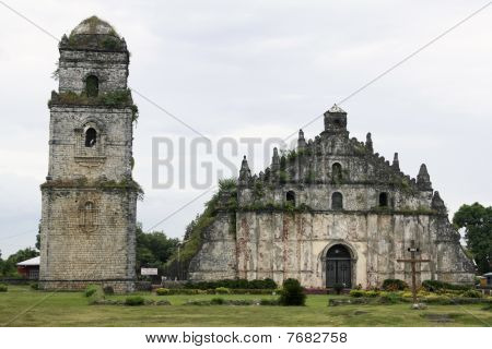 Paoay Coral blok koloniální kostel
