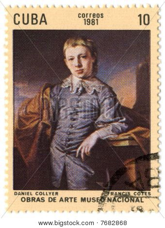 Poštovní známka.