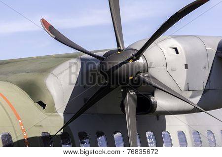 Airplane Propeller Detail.
