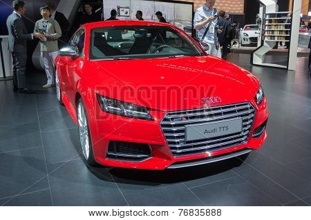 Audi Tts On Display