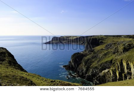 Rhossili, pobřeží Gower Wales