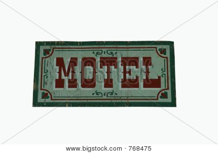 Vintage motel sign 