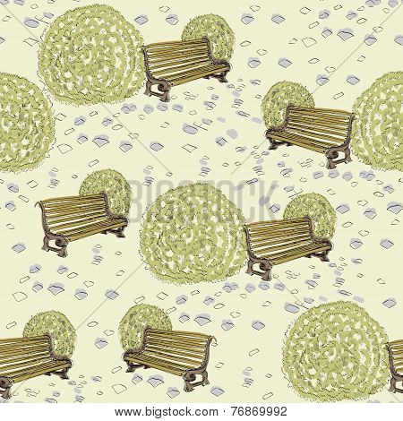 Sketch the bench