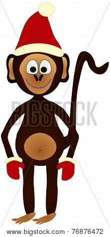 Christmas monkey