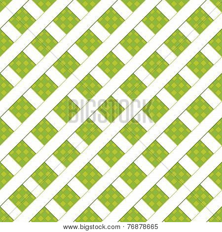 Green woven background
