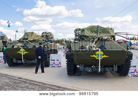 Airborne combat vehicle BMD-4
