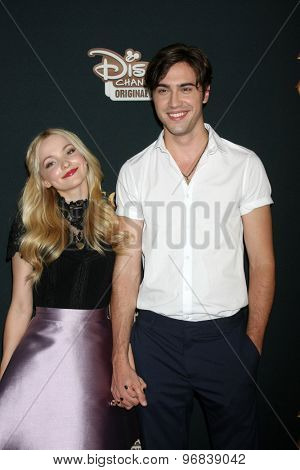 LOS ANGELES - JUL 24:  Dove Cameron, Ryan McCartan at the 