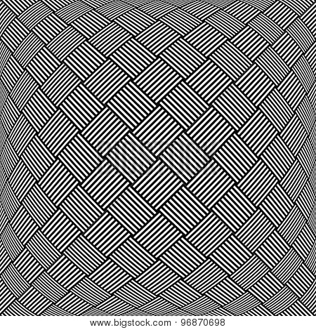Checked pattern. Abstract textured geometric background. Vector art.