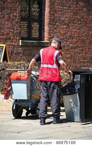 Litter Picker, Liverpool.