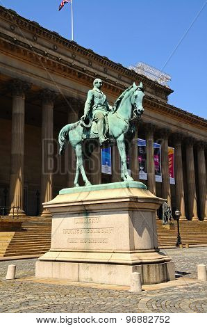 Albert Prince Consort statue, Liverpool.