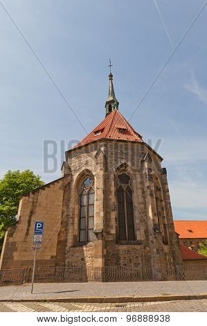 Convent Of Saint Agnes In Jewish Quarter Of Prague