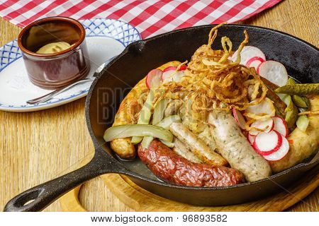 sausages in the bar