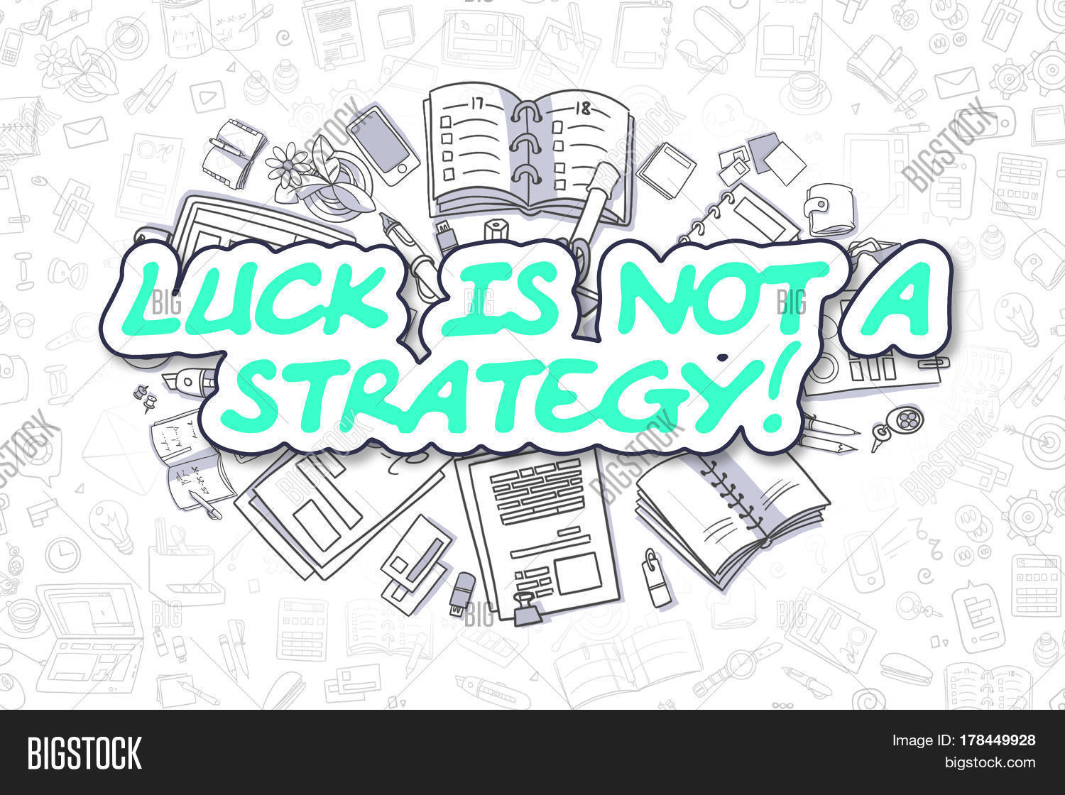 Luck Not Strategy Image & Photo (Free Trial) Bigstock