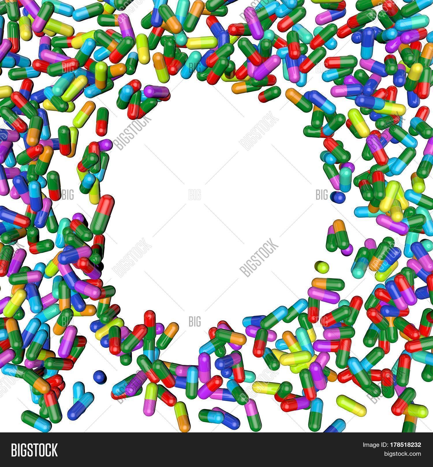 Capsule Pills.Circle Image & Photo (Free Trial) | Bigstock