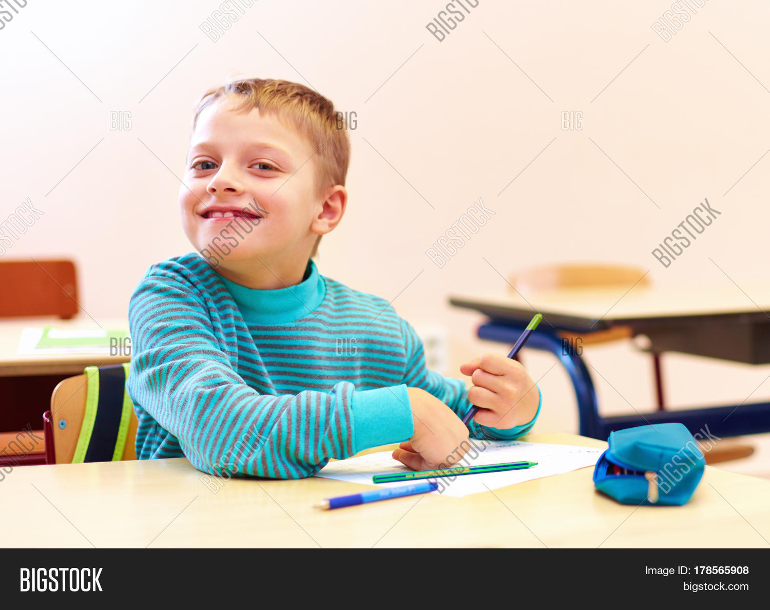 Cute Boy Special Needs Image & Photo (Free Trial) | Bigstock